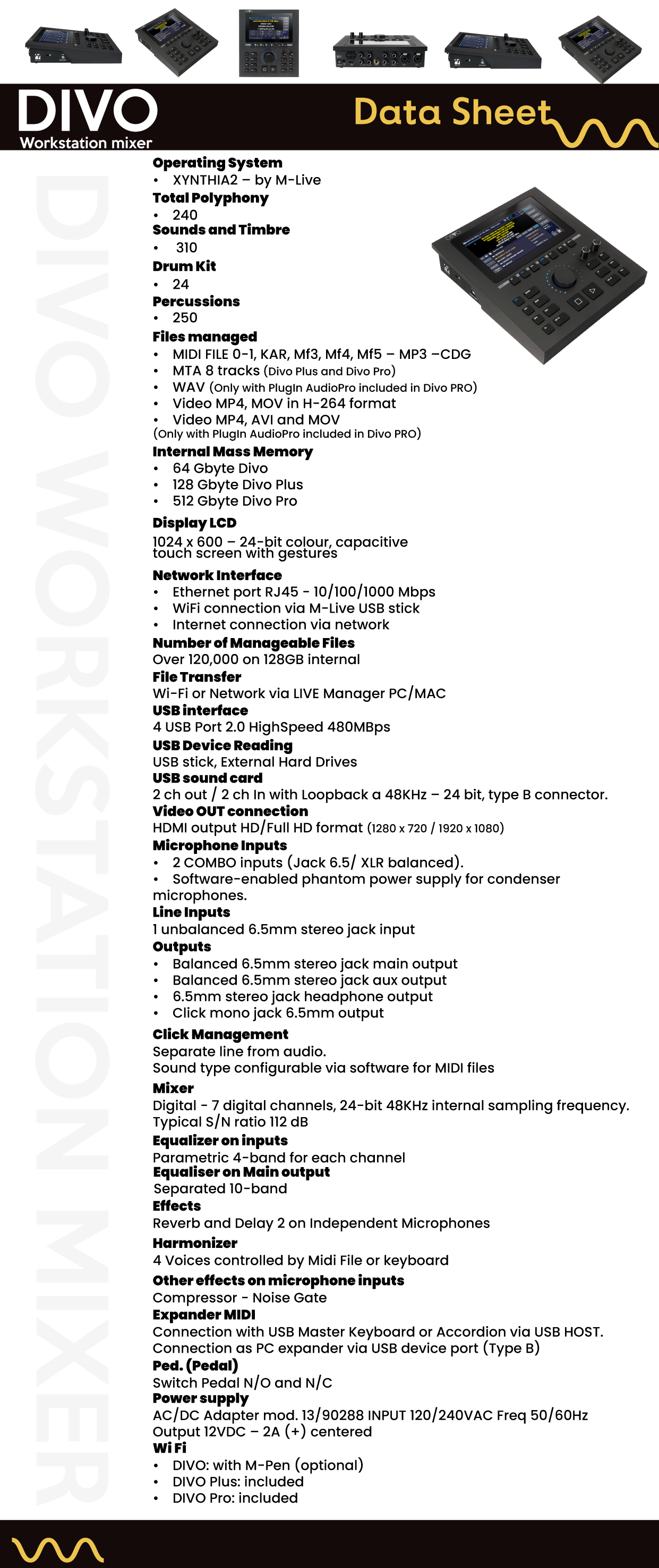 DIVO – Workstation mixer